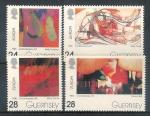 GUERNESEY N616/619** (europa 1993) - COTE 5.00 