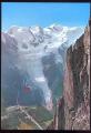 CPM neuve CHAMONIX MONT BLANC  La Chaine du Mt Blanc et l'entre du tunnel vues par le Brvent
