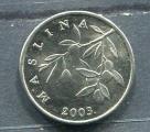Monnaie Pice de CROATIE 20 Lipa de 2003
