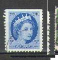 Canada 1954  Y&T 271    M 294Eo     Sc 341asO    Gib 467 timbre de carnet