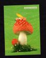 Carte postale CPM Anne Geddes : champignon