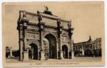 CPSM PARIS 1er L'Arc de Triomphe du Carroussel