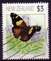 Nelle Zlande 1991  Y&T  1154  oblitr  (2)  papillon
