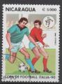 NICARAGUA N 1523  o  Y&T 1990 Coupe du Monde de football Italie 90