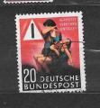 GERMANIA  FEDERALE  n. 48 usato  1953
