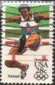 -U.A./U.S.A. 1983 - J.O. d't 1984, course de haies, PA - YT A100 / Sc C102 