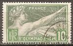 france - n 183  obliter - 1924 
