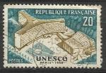 France 1958; Y&T n 1177; 20F palais de l'UNESCO  Paris