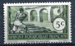 Timbre Colonies Franaises   AEF  1937 - 42  Neuf *  N 36  Y&T   Pont