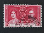 Hong Kong 1937 - Y&T 138 obl.
