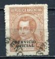 Timbre ARGENTINE  Service  1955 - 69   Obl   N  ???   Personnages
