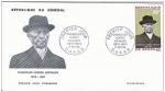 SENEGAL PA N63 de 1968 sur enveloppe FDC "hommage  Adenauer "