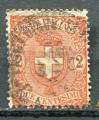 Timbre  ITALIE  1890 - 97  Obl  N 56  Y&T  Armoiries