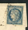 Rare lettre des Essarts pour Napoléon Vendée ( Vendée 1850 ) avec un n° 4b