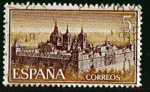 Espagne 1961 - Y&T 1059 - oblitr - monastre de San Lorenzo de El Escorial