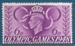 Grande-Bretagne N243 Jeux Olympiques de Londres 1948 6p neuf**