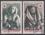  FRANCE - 1973 - Croix Rouge - Yvert 1779/1780 Oblitrs