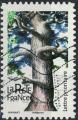 France 2018 Oblitr Used Arbres Chne pdoncul Quercus robur Y&T 1609