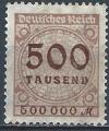 Allemagne - Rpublique de Weimar - 1923 - Y & T n 294 - MNG