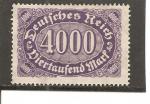 Allemagne N Yvert 190 (neuf/(*)) (sans gomme)