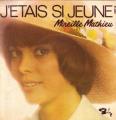 SP 45 RPM (7")  Mireille Mathieu  "  J'tais si jeune  "