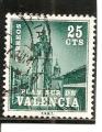 Espagne N Yvert 1534 - Edifil Valencia 5 (oblitr)