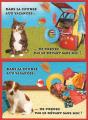Cartes de la SPA " Dans la course aux vacances..." Chat et chien