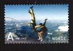 Norvge 2007 Oblitration ronde Used Stamp Parachutisme Chute Libre