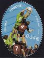 nY&T : 4066 - La touche (Coupe du Monde de Rugby)