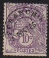 43 - Type Blanc 10c violet -  anne 1929