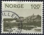 Norvge 1974 Oblitr Used Vue du Cap de Lindesnes et son phare SU