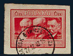 Pologne 1947 - YT 591B -  oblitr - culture polonaise