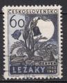EUCS - Yvert n1221 - 1962 - Destruction de Lidice et Lezaky, 20e anniversaire