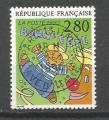 FRANCE - cachet rond - 1993 - n 2837