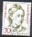 Allemagne RFA Yvert N1321 Oblitr Elisabet BOEHM 1991 fondatrice asso agricole
