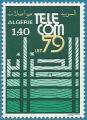 Argelia 1979.- TELECOM. Y&T 702**. Scott 630**. Michel 741**.