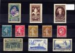 Lot de timbres neufs** de France FR3938