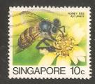 Singapore - Scott 454   insect