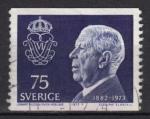 EUSE - Yvert n 794 - 1973 - Roi Gustaf VI Adolf - Numro commmoratif
