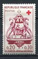 Timbre FRANCE  1960  Neuf *   N 1278    Y&T   Croix Rouge