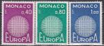 MONACO N 819/821 de 1970 en srie complte neuve cote 6,50