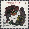 FRANCE 2014 Oblitr Used Ferie Astrologique Signe Poissons Y&T 952