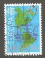 Switzerland - Scott 914  Europa / Columbus / map / carte