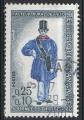 France 1968; Y&T n 1549; 0,25F + 0,10 journe du timbre, facteur