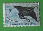Somalis 1959 - Nr 296 - Poisson Aigle de Mer  (obl)