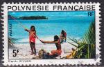 polynsie franaise - n 98  obliter - 1974
