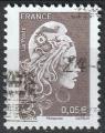Timbre oblitr n 5249A(Yvert) France 2021 - Marianne l'Engage 0,05