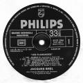 LP 33 RPM (12")  Jacques Brel  "  Les flamandes  "