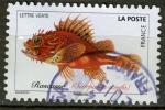 FRANCE 2019 / YT AA 1684  POISSONS / RASCASSE OBL.RONDE