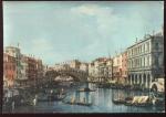 CPM non crite Italie VENEZIA Ponte di Rialto d'aprs une peinture de Canaletto